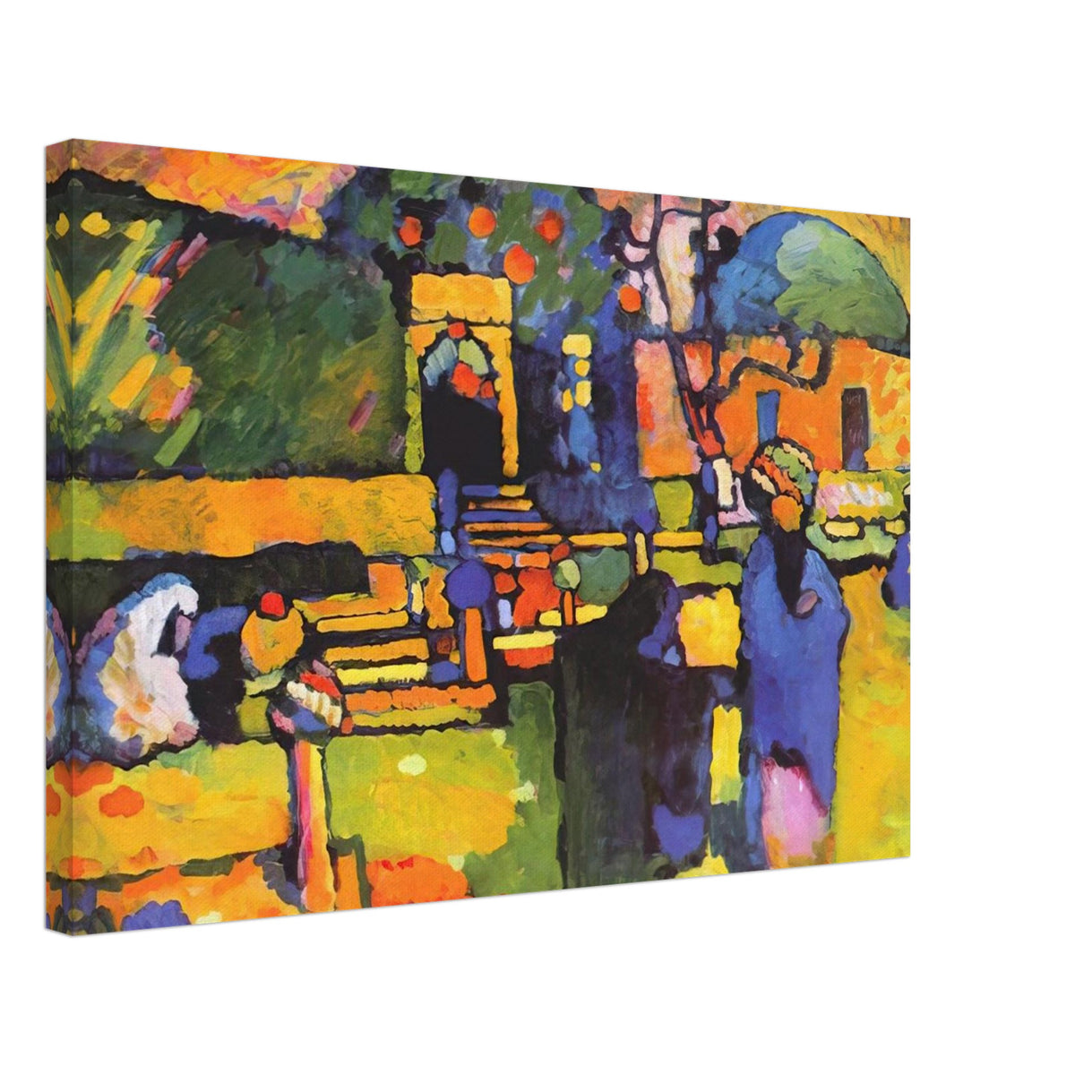 ARABS I CEMETERY 1909 Canvas | Wassily Kandinsky Canvas | Wassily Kandinsky Shop
