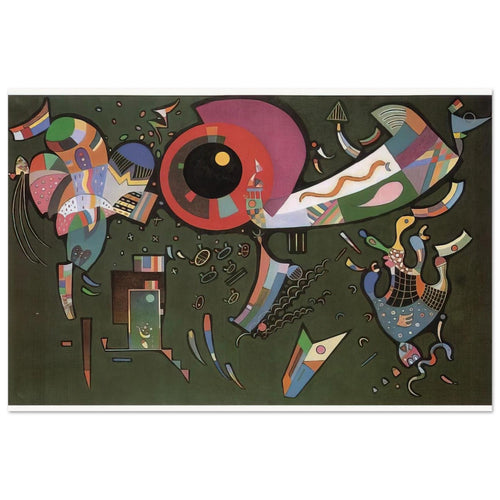 AROUND THE CIRCLE 1940 Poster | Wassily Kandinsky Poster | Wassily Kandinsky Shop