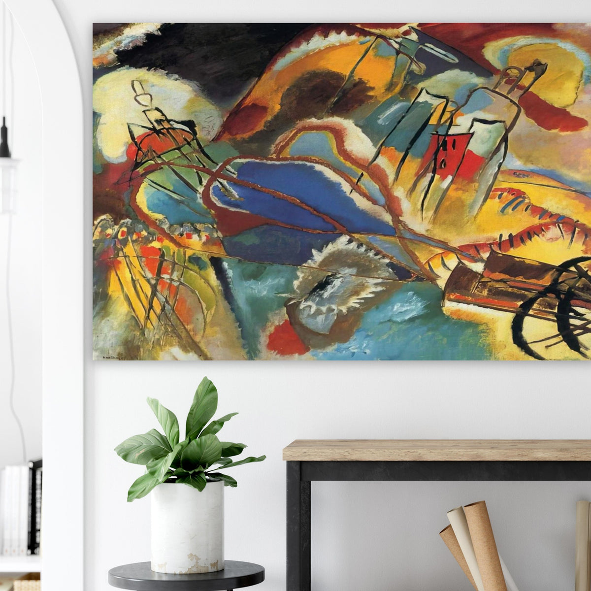IMPROVISATION 30 CANNONS 1913 Poster | Wassily Kandinsky Poster | Wassily Kandinsky Shop