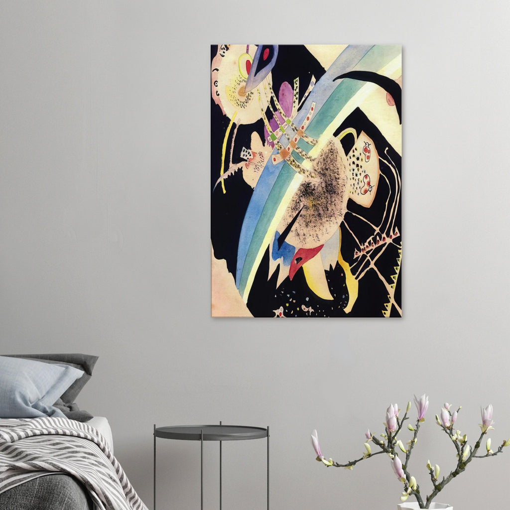 STUDY FOR CIRCLES ON BLACK 1921 Canvas | Wassily Kandinsky Canvas | Wassily Kandinsky Shop