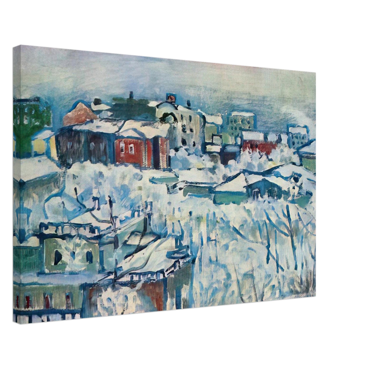 MOSCOW SMOLENSKY BOULEVARD STUDY 1916 Canvas | Wassily Kandinsky Canvas | Wassily Kandinsky Shop
