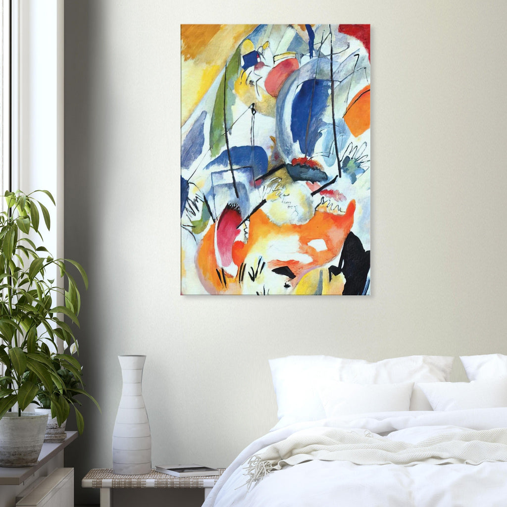 IMPROVISATION 31 SEA BATTLE 1913 Canvas | Wassily Kandinsky Canvas | Wassily Kandinsky Shop