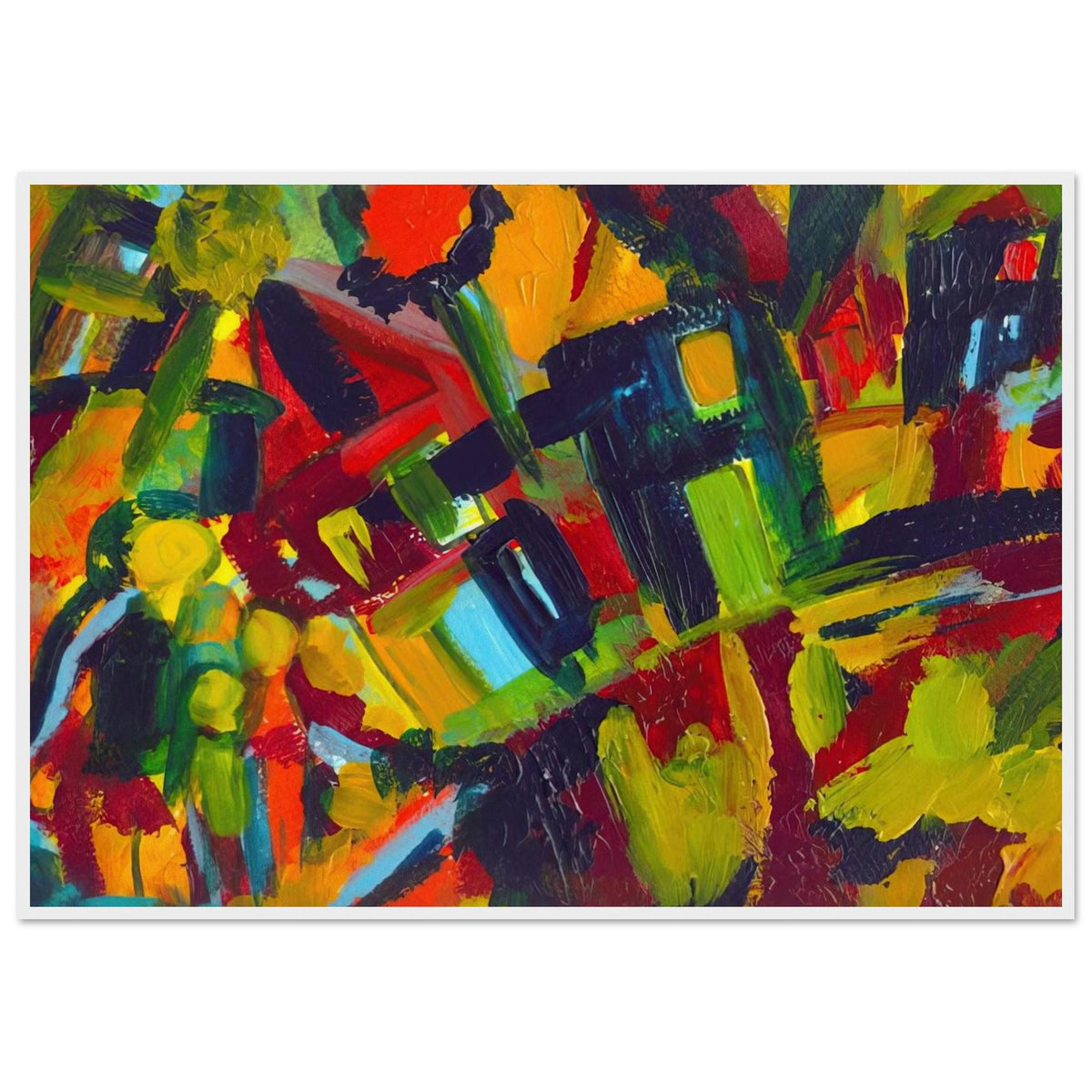 NOT_DETECTED_189365 Framed Poster | Wassily Kandinsky Framed Prints Wall Art | Wassily Kandinsky Shop