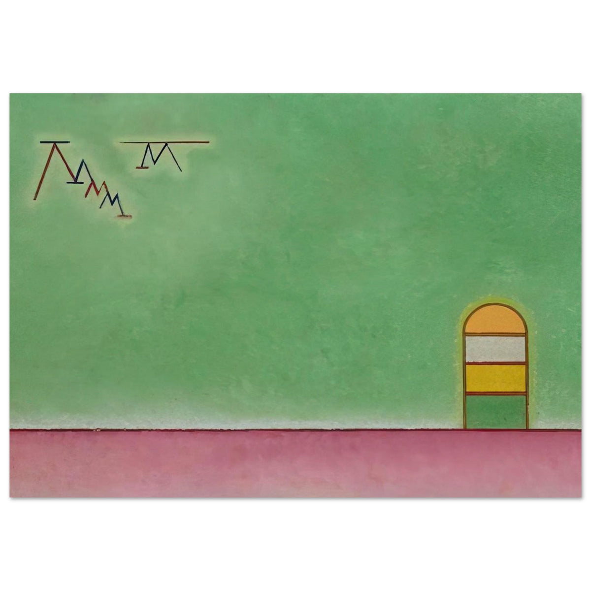 GREEN EMPTYNESS 1930 Poster | Wassily Kandinsky Poster | Wassily Kandinsky Shop
