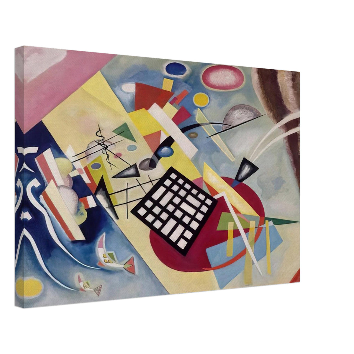 BLACK FRAME 1922 Canvas | Wassily Kandinsky Canvas | Wassily Kandinsky Shop