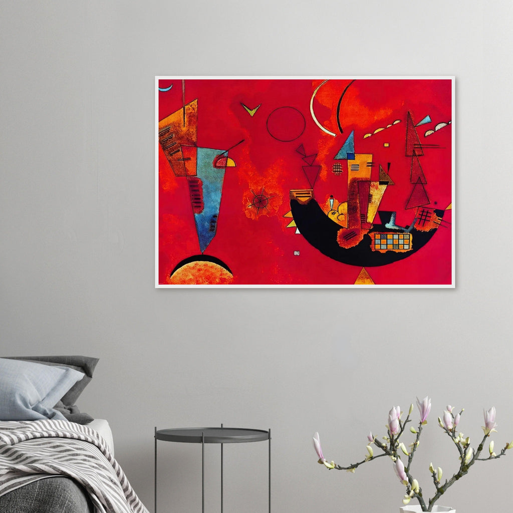 MIT UND GEGEN 1929 Framed Poster | Wassily Kandinsky Framed Prints Wall Art | Wassily Kandinsky Shop