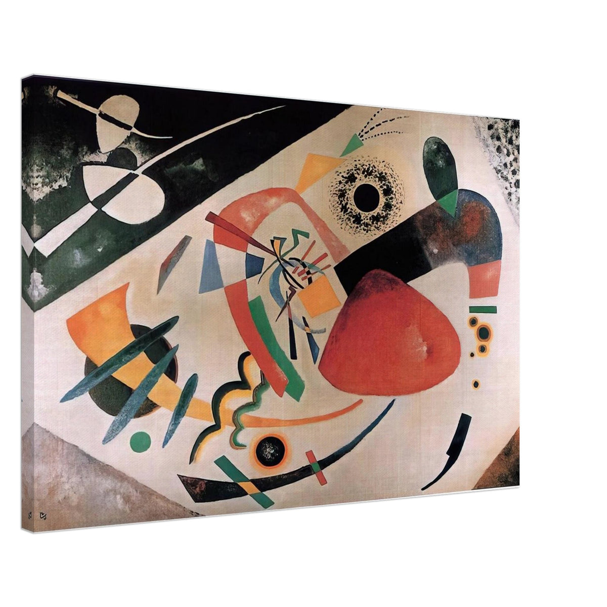 RED SPOT II 1921 Canvas | Wassily Kandinsky Canvas | Wassily Kandinsky Shop