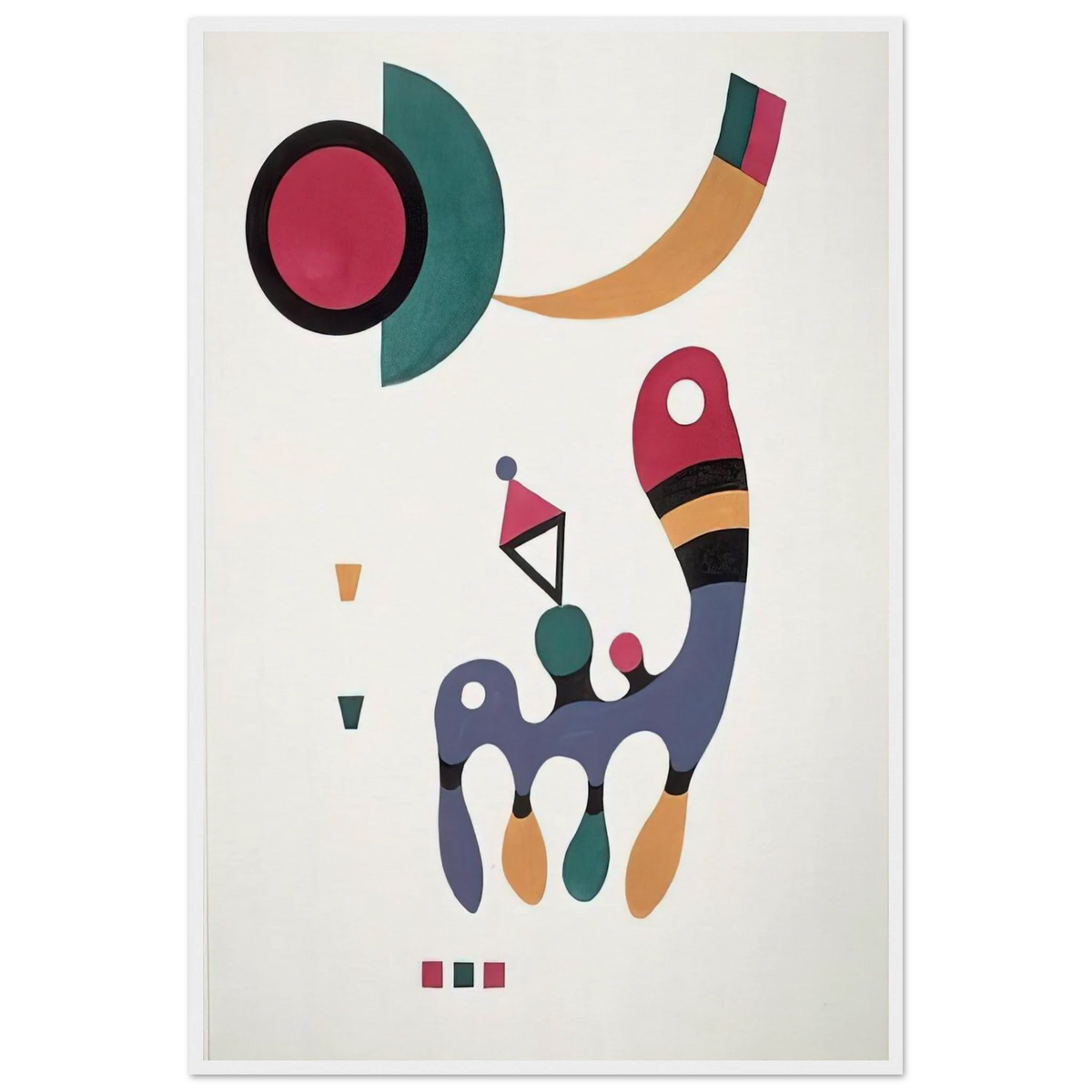COMPOSITION 1944 Framed Poster | Wassily Kandinsky Framed Prints Wall Art | Wassily Kandinsky Shop