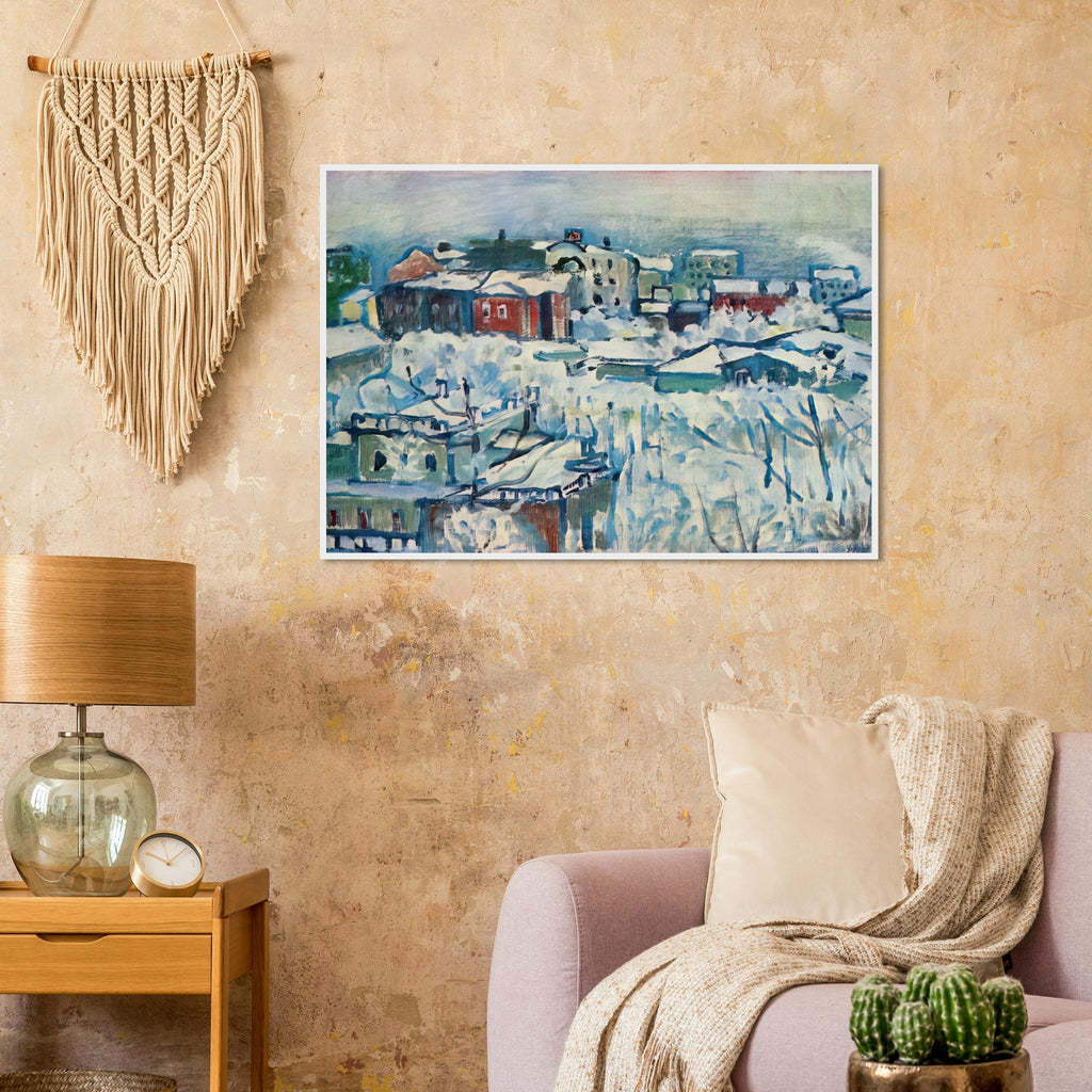 MOSCOW SMOLENSKY BOULEVARD STUDY 1916 Framed Poster | Wassily Kandinsky Framed Prints Wall Art | Wassily Kandinsky Shop