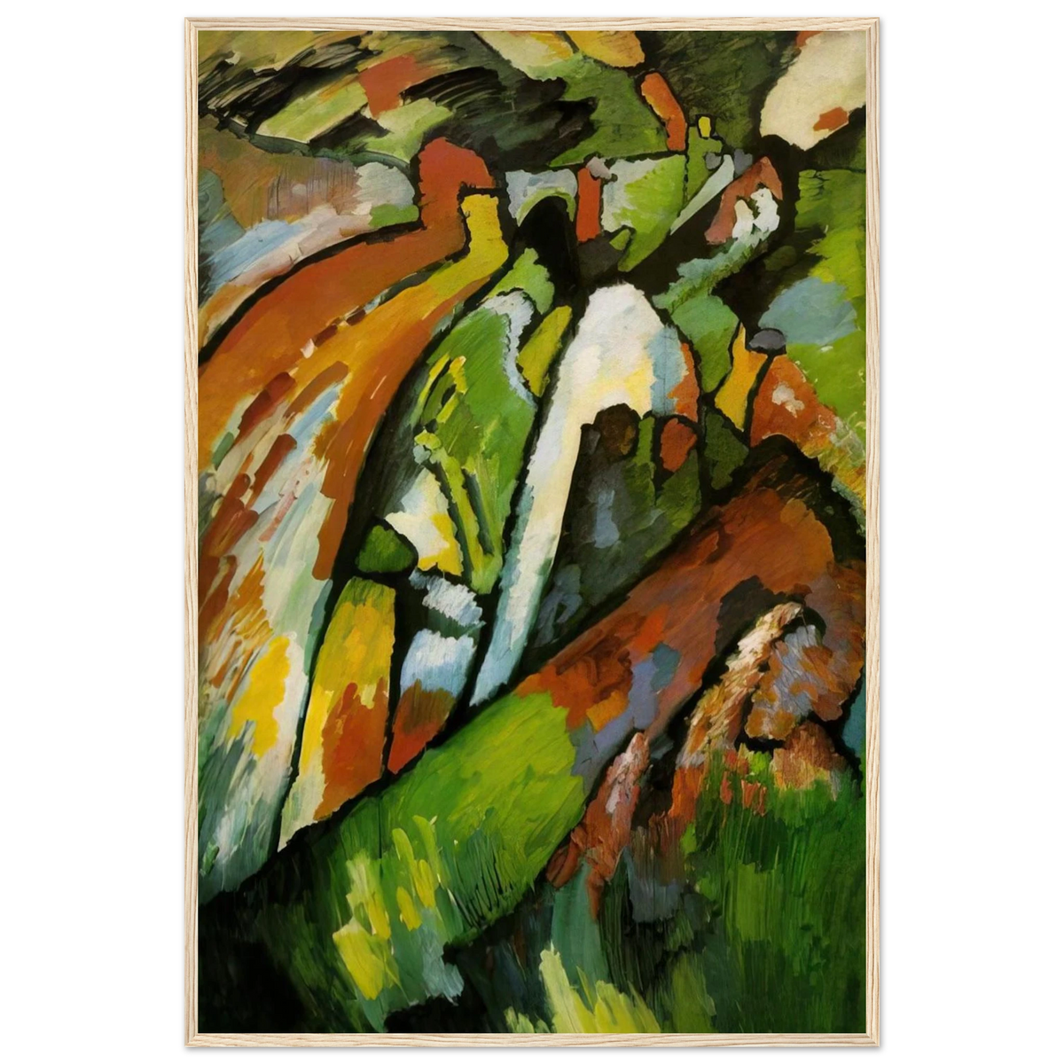 IMPROVISATION 7 1910 Framed Poster | Wassily Kandinsky Framed Prints Wall Art | Wassily Kandinsky Shop
