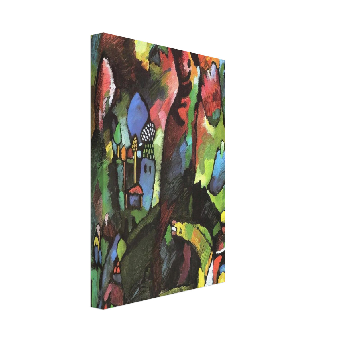 PICTURE WITH ARCHER 1909 Canvas | Wassily Kandinsky Canvas | Wassily Kandinsky Shop