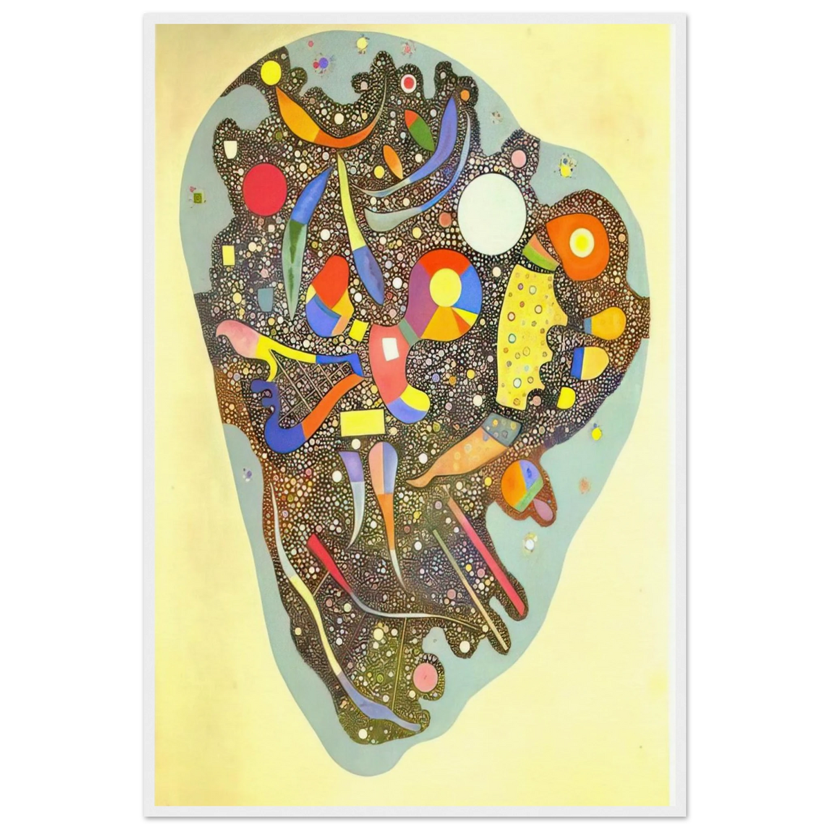 COLOURFUL ENSEMBLE 1938 Framed Poster | Wassily Kandinsky Framed Prints Wall Art | Wassily Kandinsky Shop