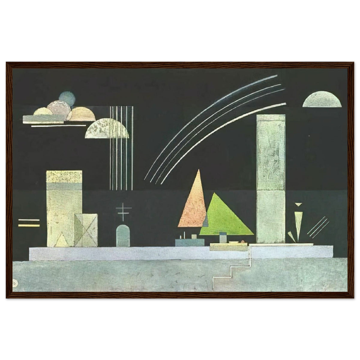AT REST Framed Poster | Wassily Kandinsky Framed Prints Wall Art | Wassily Kandinsky Shop
