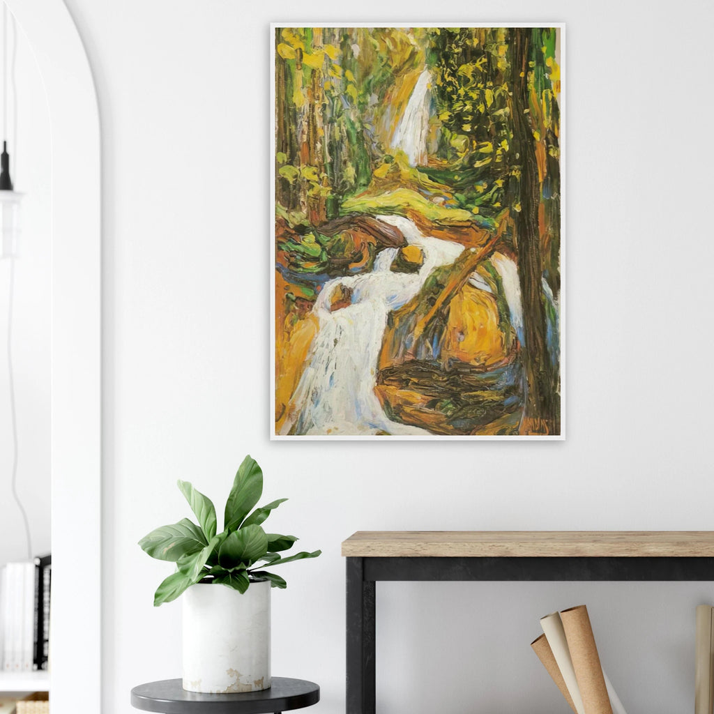 KOCHEL WATERFALL I Framed Poster | Wassily Kandinsky Framed Prints Wall Art | Wassily Kandinsky Shop