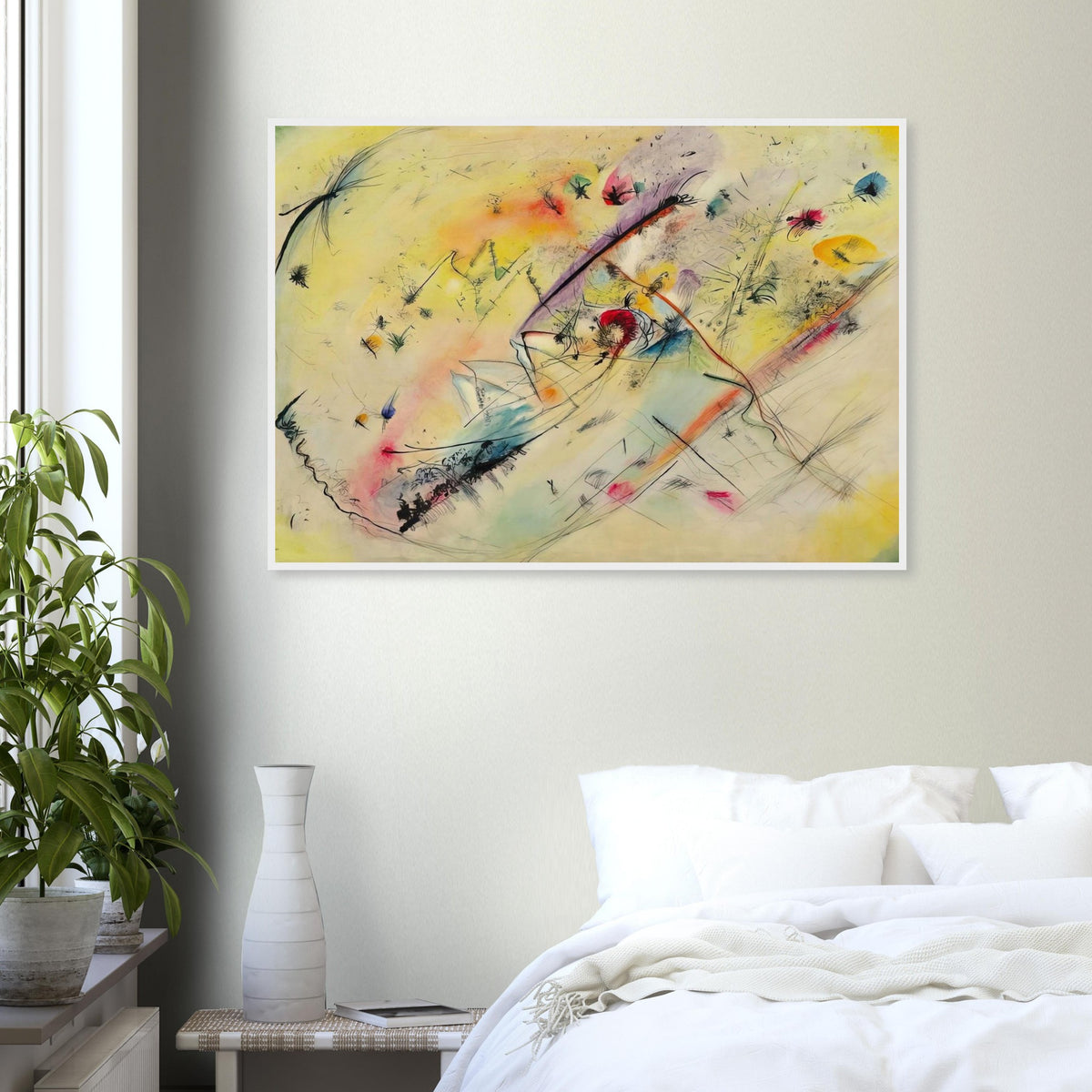 BRIGHT PICTURE 1913 Framed Poster | Wassily Kandinsky Framed Prints Wall Art | Wassily Kandinsky Shop