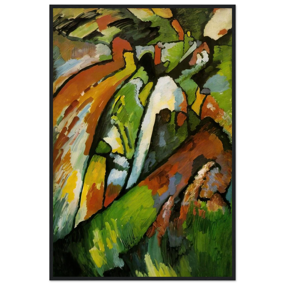 IMPROVISATION 7 1910 Framed Poster | Wassily Kandinsky Framed Prints Wall Art | Wassily Kandinsky Shop
