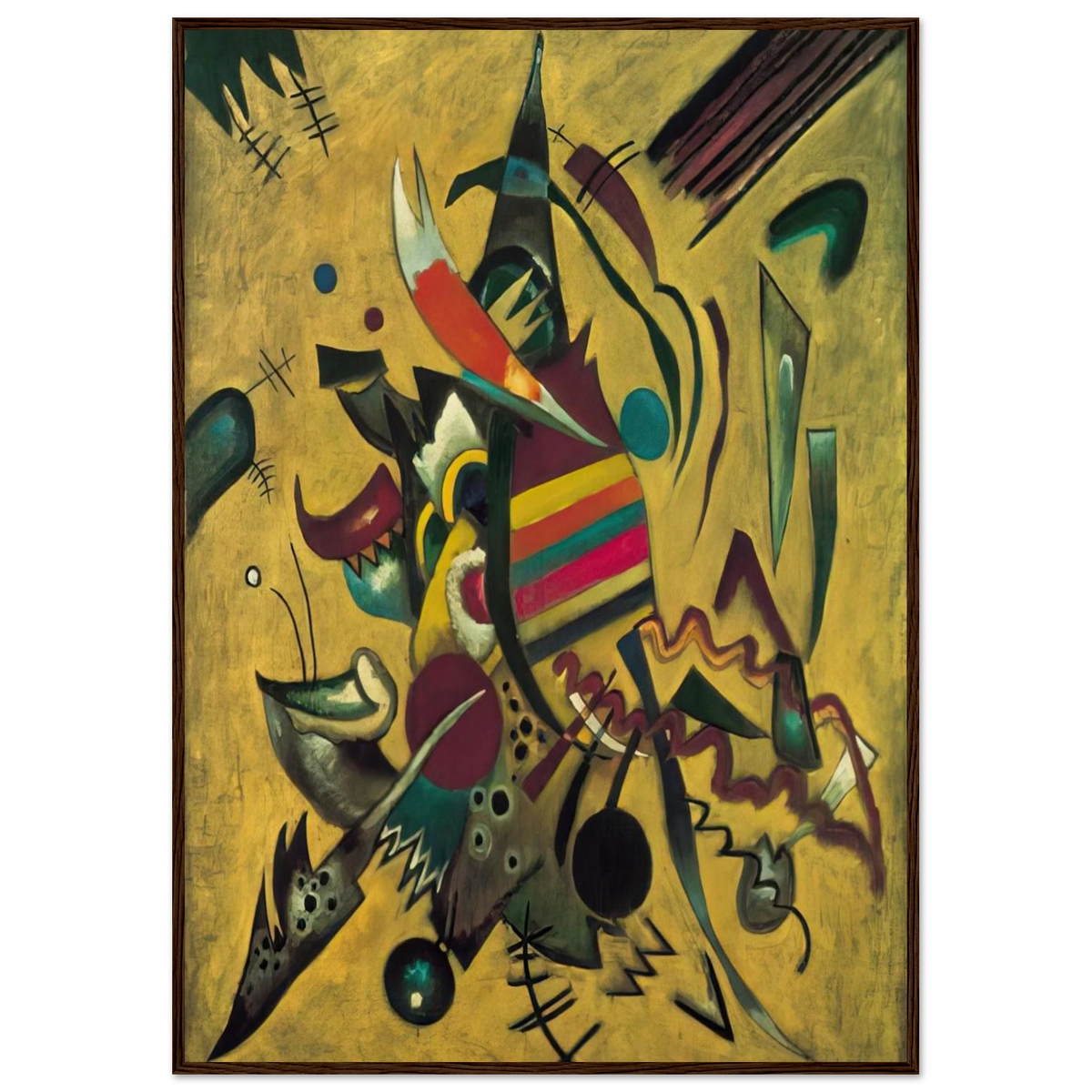 NOT_DETECTED_189366 Framed Poster | Wassily Kandinsky Framed Prints Wall Art | Wassily Kandinsky Shop
