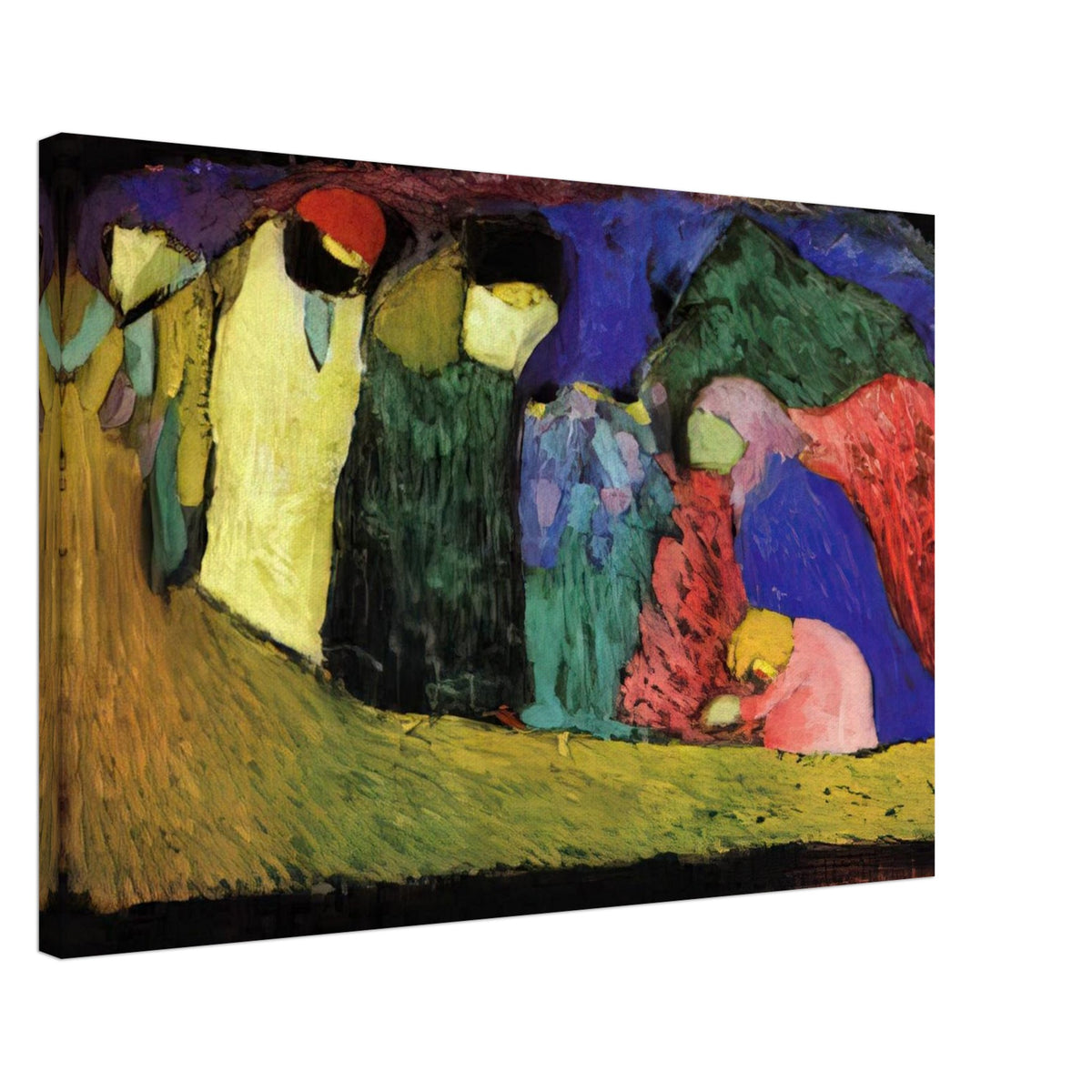 ENCOUNTER 1908 Canvas | Wassily Kandinsky Canvas | Wassily Kandinsky Shop