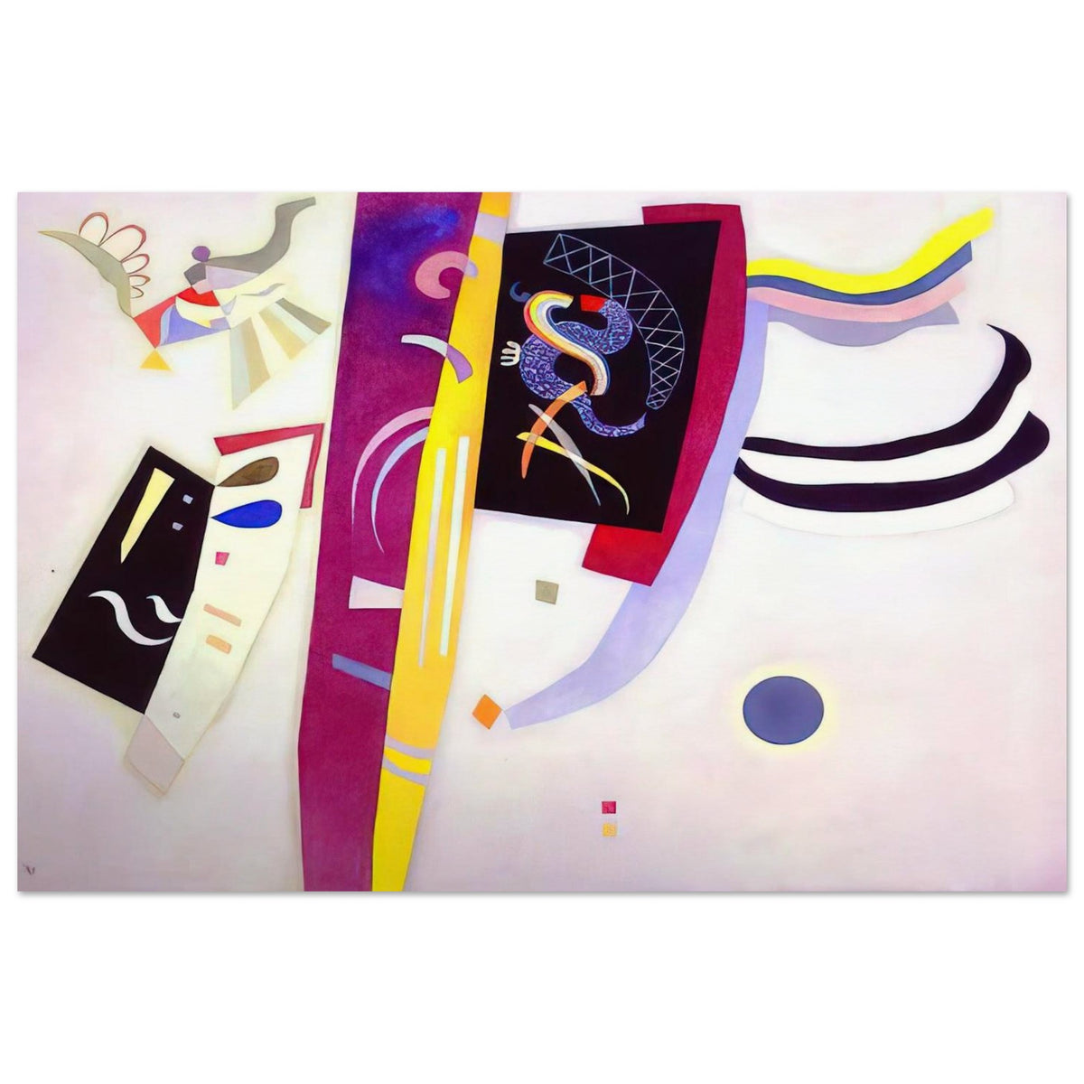 ORANGE VIOLET 1935 Poster | Wassily Kandinsky Poster | Wassily Kandinsky Shop