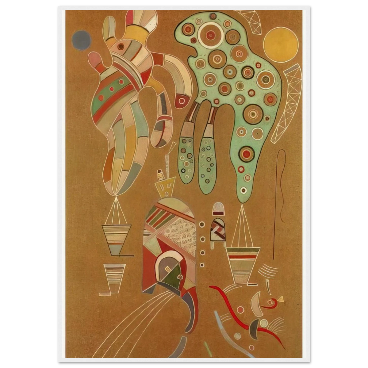 UNTITLED 1941 1 Framed Poster | Wassily Kandinsky Framed Prints Wall Art | Wassily Kandinsky Shop
