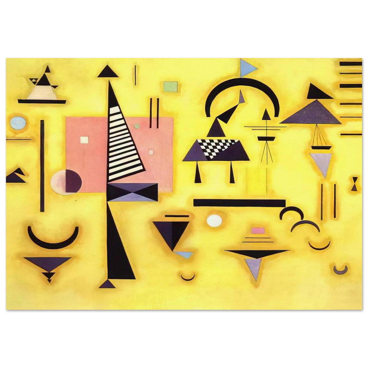 DECISIVE PINK 1932 Poster | Wassily Kandinsky Poster | Wassily Kandinsky Shop