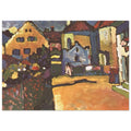 GRUNGASSE IN MURNAU 1909 Poster | Wassily Kandinsky Poster | Wassily Kandinsky Shop