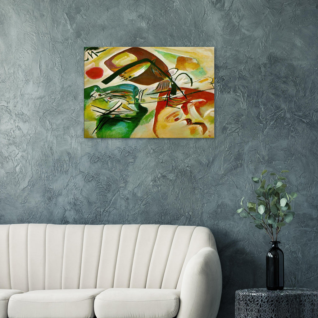 PICTURE WITH A BLACK ARCH 1912 Canvas | Wassily Kandinsky Canvas | Wassily Kandinsky Shop