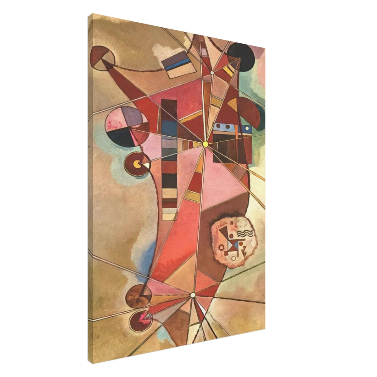 FIXED POINTS Canvas | Wassily Kandinsky Canvas | Wassily Kandinsky Shop
