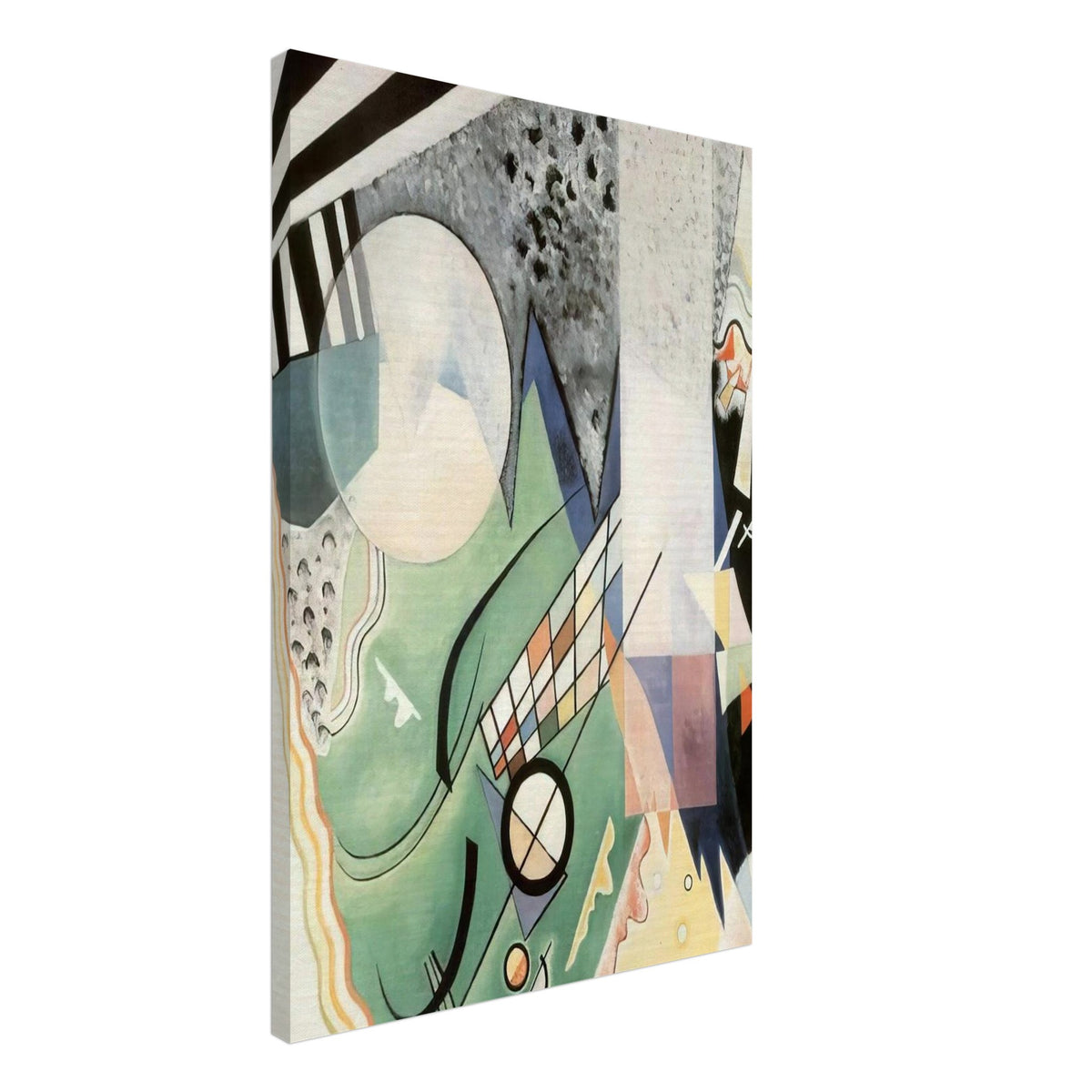 GREEN COMPOSITION 1923 Canvas | Wassily Kandinsky Canvas | Wassily Kandinsky Shop