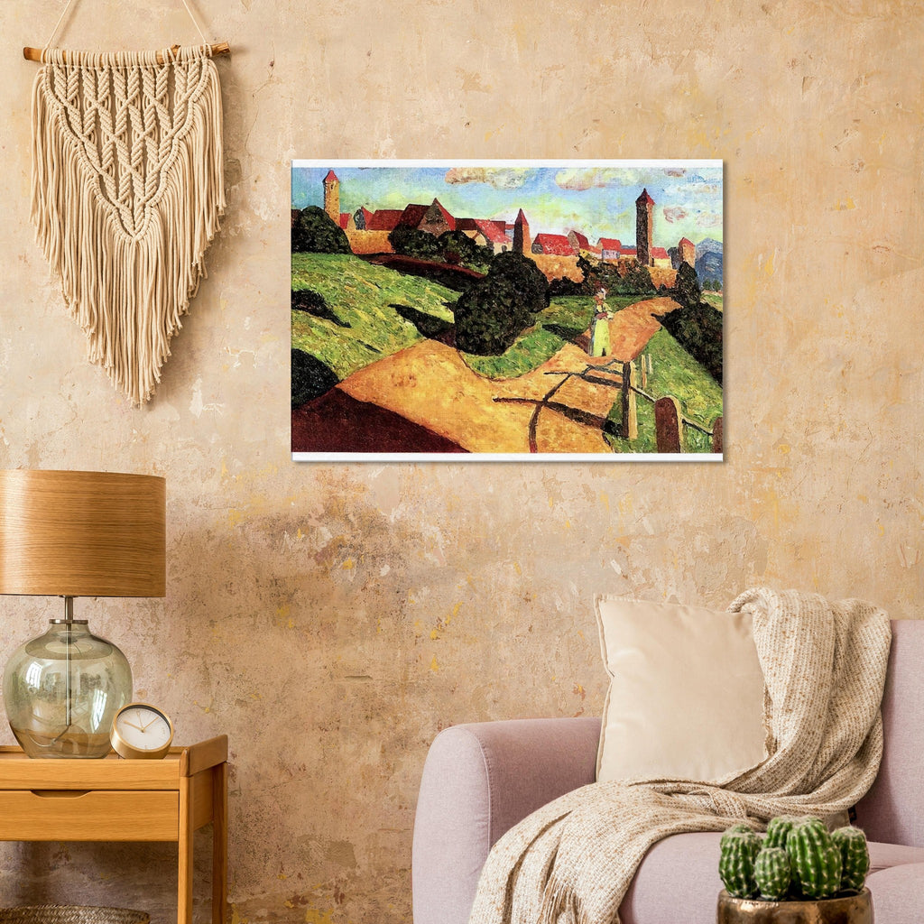 OLD TOWN II 1902 Canvas | Wassily Kandinsky Canvas | Wassily Kandinsky Shop