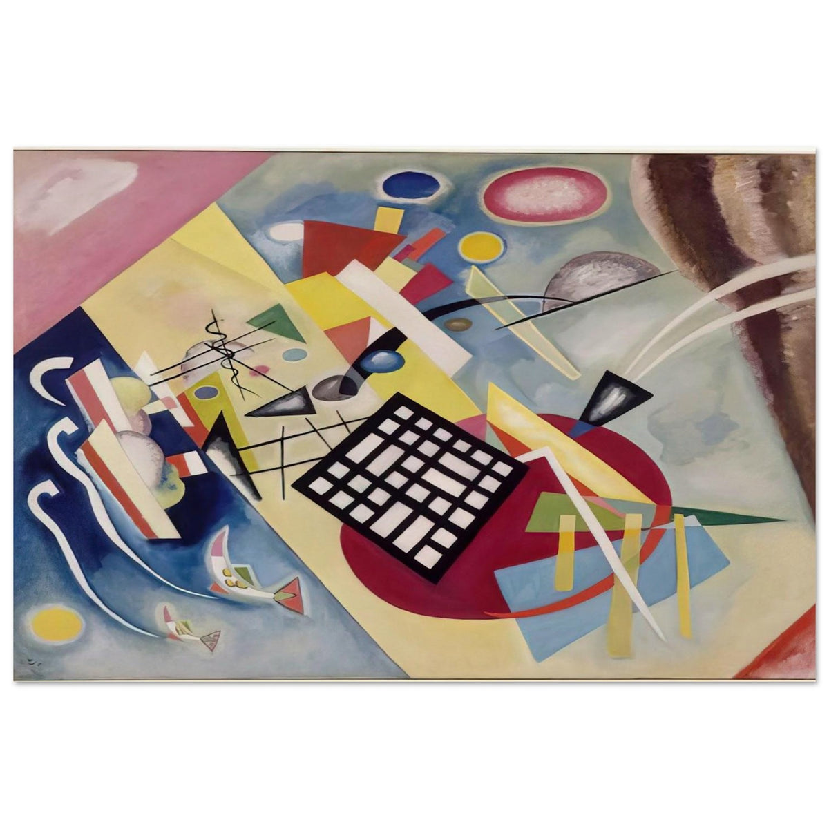 BLACK FRAME 1922 Poster | Wassily Kandinsky Poster | Wassily Kandinsky Shop