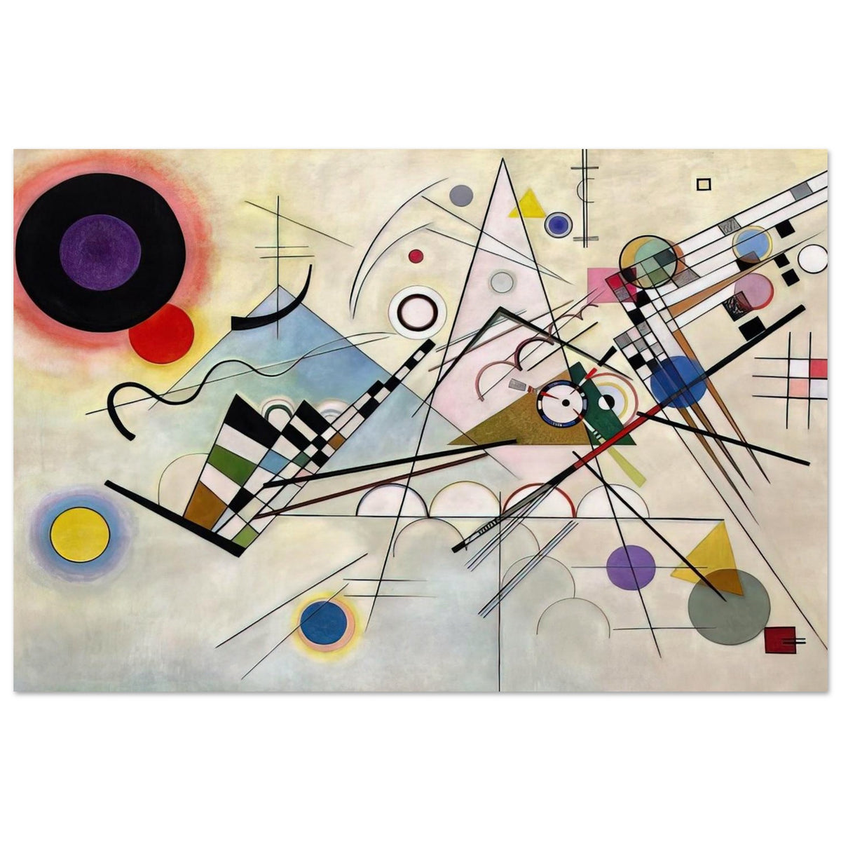 COMPOSITION 8 1923 Poster | Wassily Kandinsky Poster | Wassily Kandinsky Shop