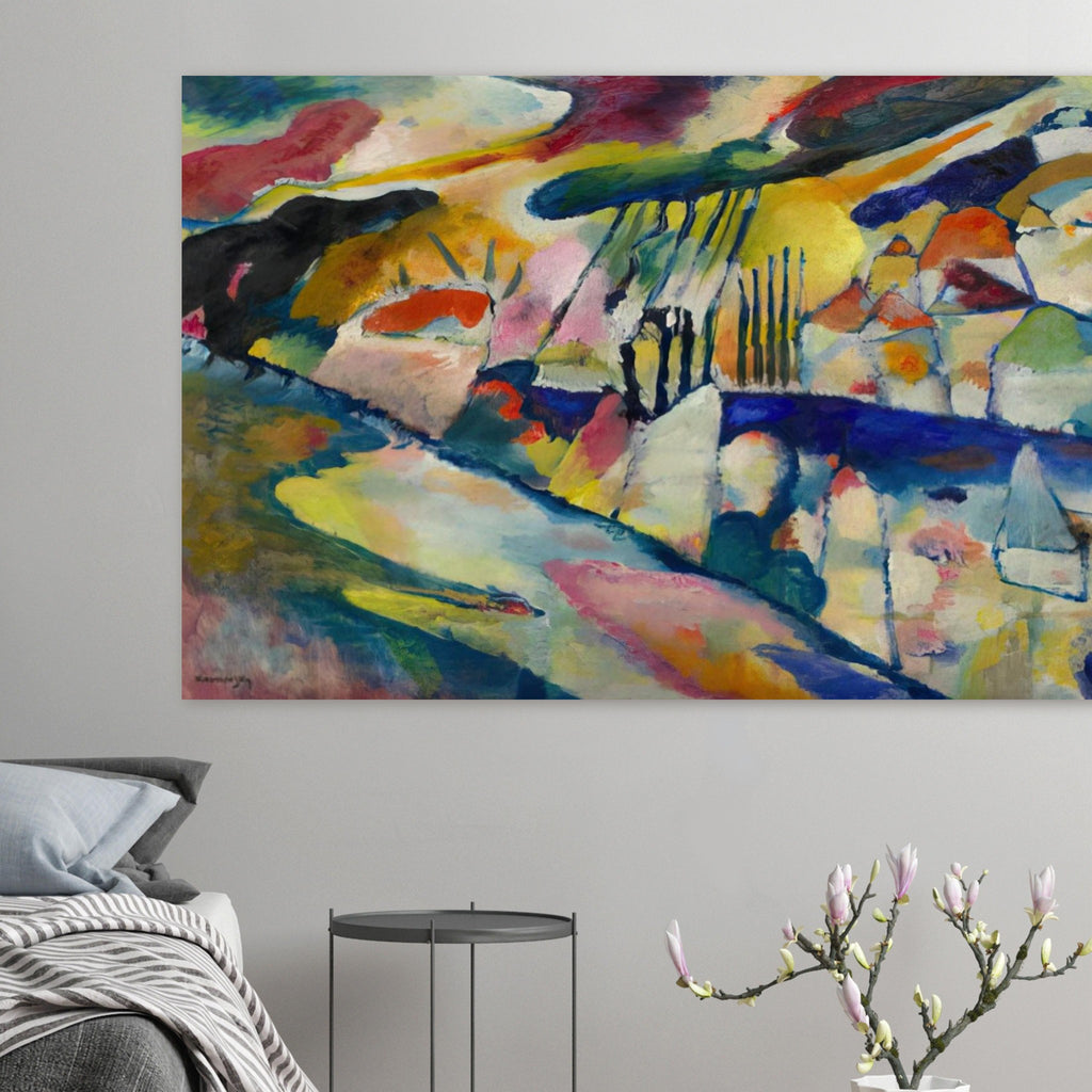 LANDSCAPE WITH RAIN 1913 Poster | Wassily Kandinsky Poster | Wassily Kandinsky Shop