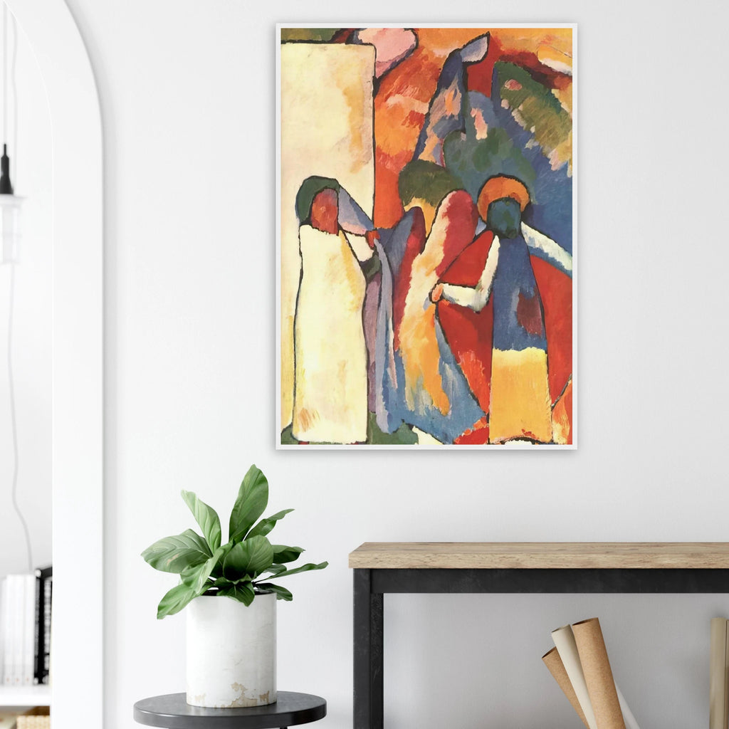 IMPROVISATION 6 AFRICAN 1909 Framed Poster | Wassily Kandinsky Framed Prints Wall Art | Wassily Kandinsky Shop