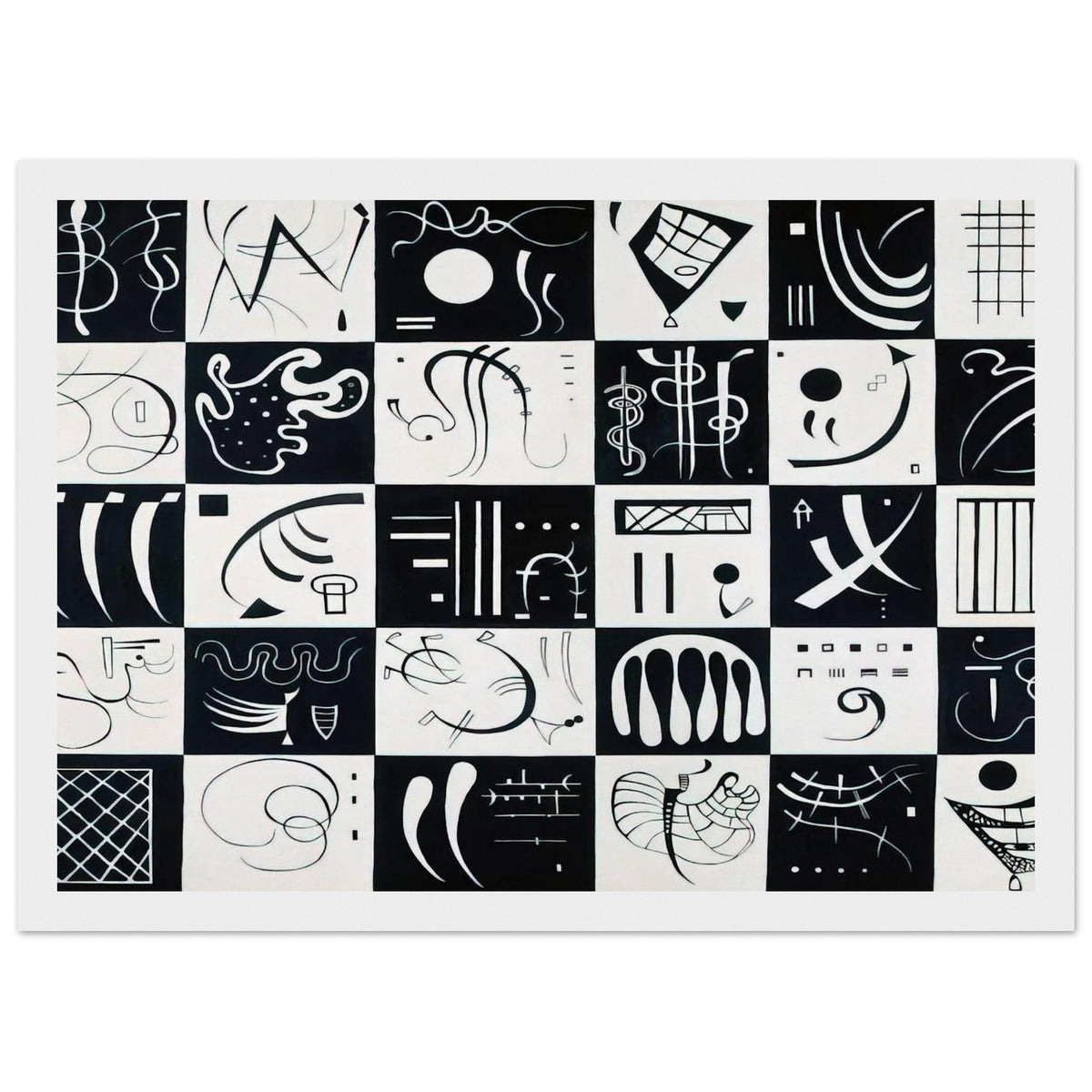 THIRTY 1937 Framed Poster | Wassily Kandinsky Framed Prints Wall Art | Wassily Kandinsky Shop