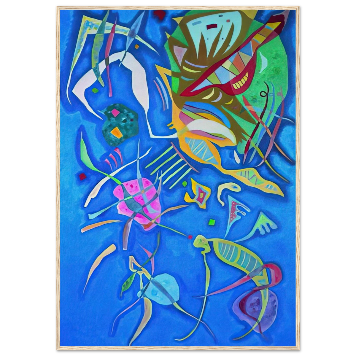 GROUPING 1937 Framed Poster | Wassily Kandinsky Framed Prints Wall Art | Wassily Kandinsky Shop