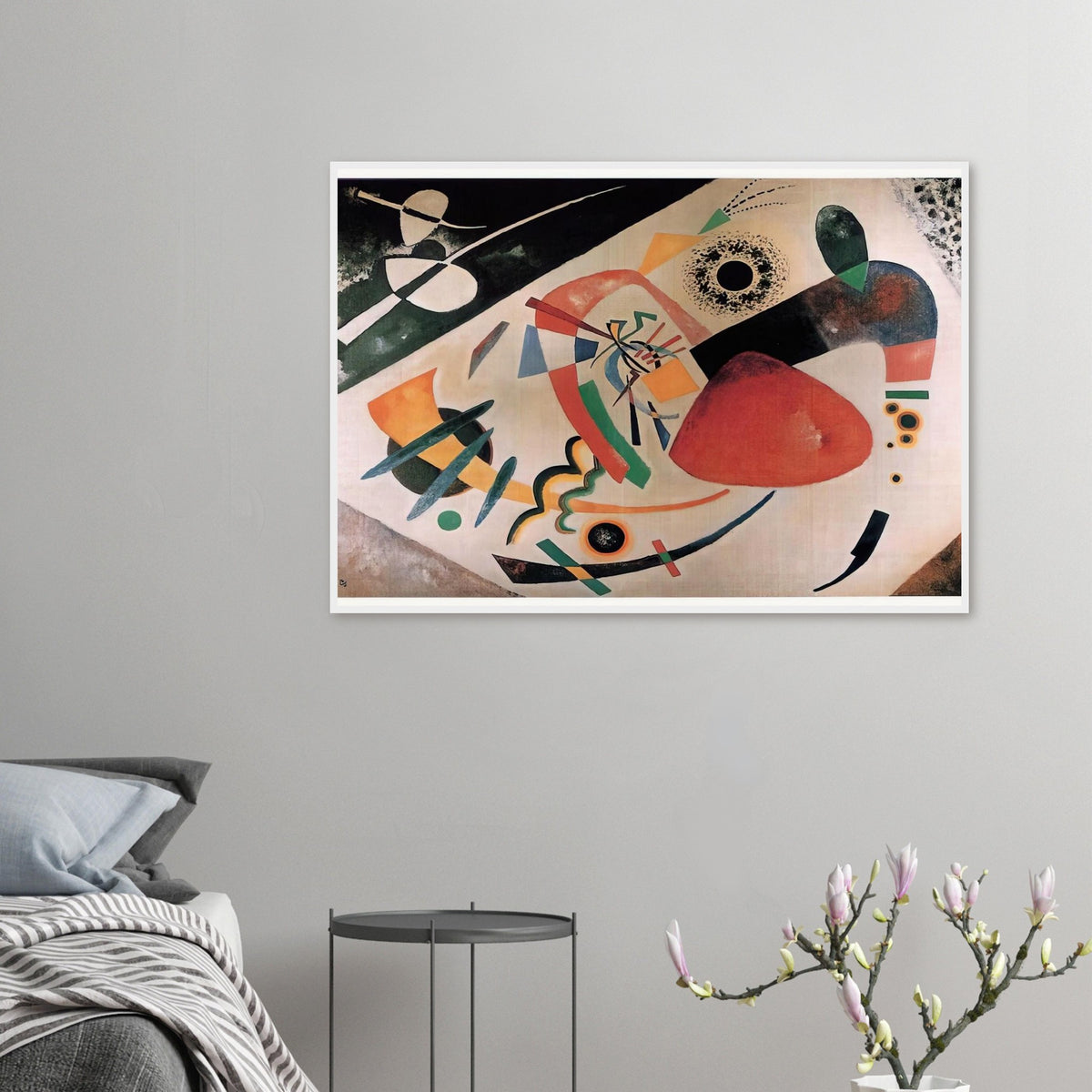 RED SPOT II 1921 Framed Poster | Wassily Kandinsky Framed Prints Wall Art | Wassily Kandinsky Shop