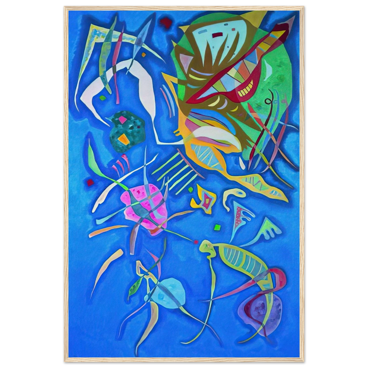 GROUPING 1937 Framed Poster | Wassily Kandinsky Framed Prints Wall Art | Wassily Kandinsky Shop