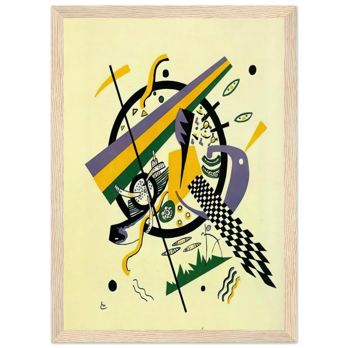SMALL WORLDS IV 1922 Framed Poster | Wassily Kandinsky Framed Prints Wall Art | Wassily Kandinsky Shop