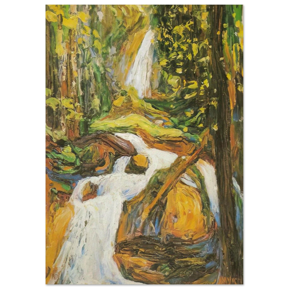 KOCHEL WATERFALL I Poster | Wassily Kandinsky Poster | Wassily Kandinsky Shop